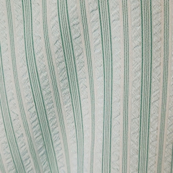 Vintage 1970's Blue and Green Striped Petal Pusher‎ Set - Picture 9 of 9